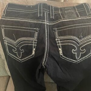 Men’s black Rock Revival 33x31 bootcut
